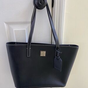 Dooney & Bourke Black Leather Tote